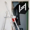 thumbnail image 3 of Shisuyan 1 Pair Folding Ladder Hinge Attic Ladder Parts Metal Hinges Easy Installation And Quick Release Compatible, 3 of 8