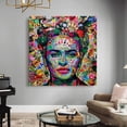 thumbnail image 2 of Cuadro Frida Kahlo Graffiti, 2 of 4