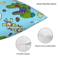 thumbnail image 5 of Rugrats Square Pillow Case Pillow Holder Soft Decorative Pillow Sham Cushion Cases Pillowcase 20"X20", 5 of 7