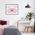 thumbnail image 3 of Stupell Industries Eclectic Pink Boho Butterfly Gray Floating Frame Canvas Art, 21 x 17, by Kim Allen, 3 of 8