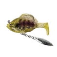 thumbnail image 3 of 6 Pcs Paddle Tail Swimbaits Fishing Lures, Pre-Rigged Soft Bait with Spinner Blades & 3D Eyes, Weedless Hidden Hook for Bass Trout, Freshwater Saltwater River Lake Fishing, 2.36", 3 of 9