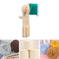 thumbnail image 2 of MasteelfCA 1pc Manual Cross-stitch Winding Machine Woolen Yarn Cross-stitch Fast Winding Machine with 120 White Winding Plates, 2 of 7