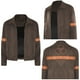 thumbnail image 4 of Chaqueta de cuero sintético de Rick Grimes de The Walking Dead, disfraz de Cosplay para hombre, traje de adulto, traje de fiesta de carnaval y Halloween, 4 of 5