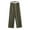 Army Green, variant on QUYUON Athletic Pants for Women Sale Summer Elastic Waist Color Wide Leg Loose Home Long Pants Dress Pants Women Business Casual Long Pant Leg Length Casual Style P4644 Army Green M
