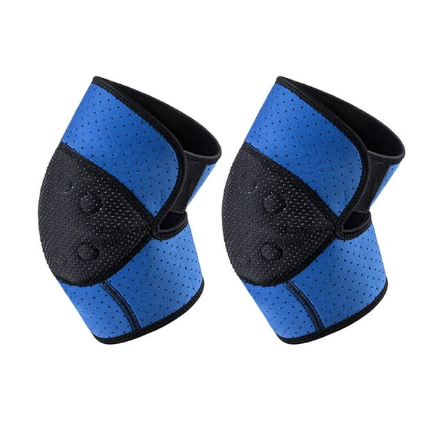 EeaseMX 1 par de rodilleras transpirables con autocalentamiento y terapia magnética para correr y entrenar.