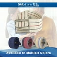 thumbnail image 5 of Skil-Care Cotton Gait Belt, Pinstripe, Metal Buckle, 72"L and 2" Wide, Durable Transfer and Physical Therapy Belt, 252074, 5 of 6