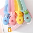 thumbnail image 6 of ACDANC Cute Cartoon Flower Animal Colored Hair Comb Hair Brushes for Baby Girl Travel Accessories Outside Portable Mini Pocket Combgirls Hair Brush, 6 of 7