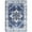 Navy Blue, variant on Tzou Area Rug 8x10 Vintage Retro Rug Indoor Door Mat Non Slip Carpet for Living Room Bedroom, Dark Brown