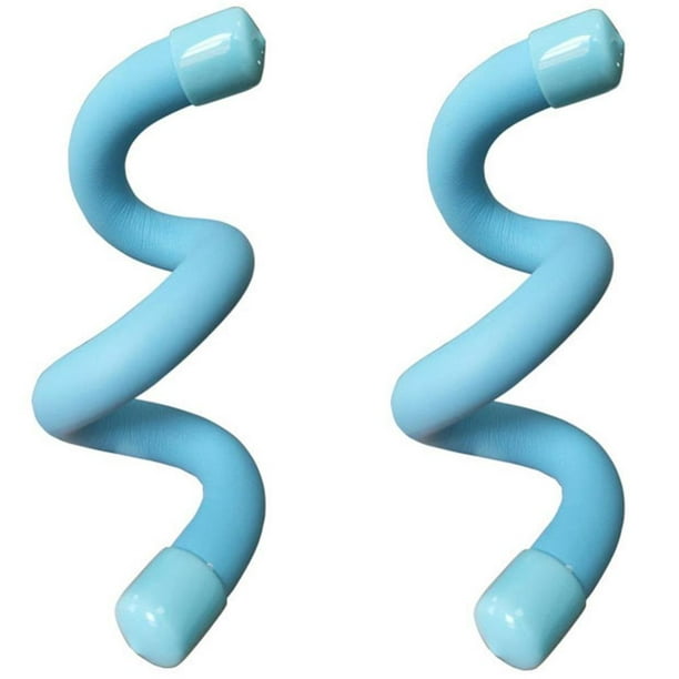 Soidarity 2 uds pesas de muñeca usable muñeca tobillo pesas para ejercicio Jogging Yoga gimnasia aeróbic Pilates Uniforme atlético Azul claro Soidarity OD014639-01