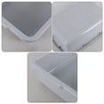 thumbnail image 4 of Anbers 4-Pack 32 L Plastic Commercial Bus Tub Box, Large Bus Tubs Restaurant, Gray, 4 of 7