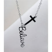 Eden Merry by James Lawrence 234298 Believe & Cross Necklace