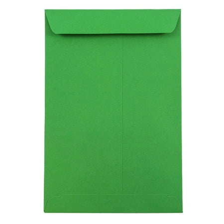 UPC: 0609722708050 | JAM 6 x 9 Catalog Envelopes  Green  100/Pack