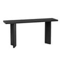 thumbnail image 4 of Harper & Bright Designs Minimalist Wood Console Table with Geometric Legs f for Living Room and Entryway , Black, 4 of 9