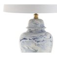 thumbnail image 4 of JONATHAN Y Wallace 26" Ceramic LED Table Lamp, Blue/White, JYL3010A, 4 of 5