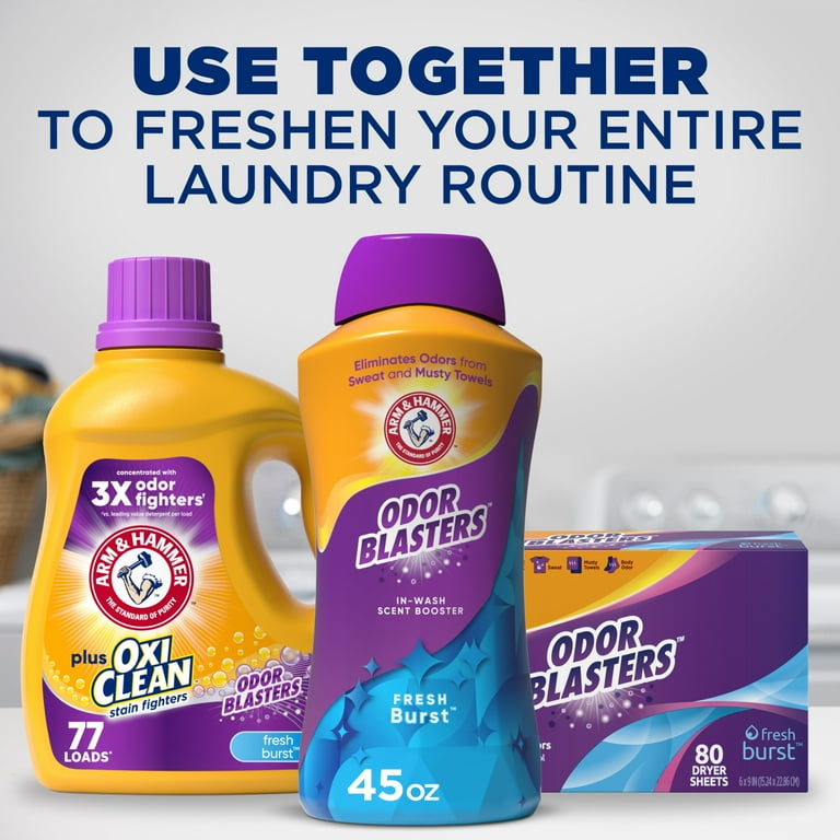 ARM & HAMMER Odor Blasters In-Wash Scent Booster Fresh Burst
