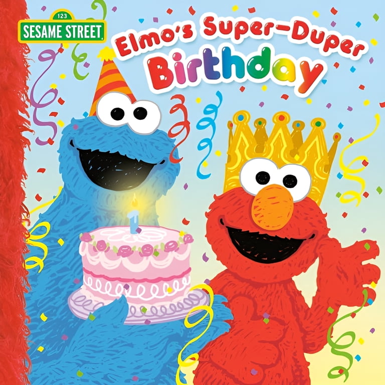 Naomi Kleinberg, Paperback Elmo's Super-Duper Birthday - Walmart.com