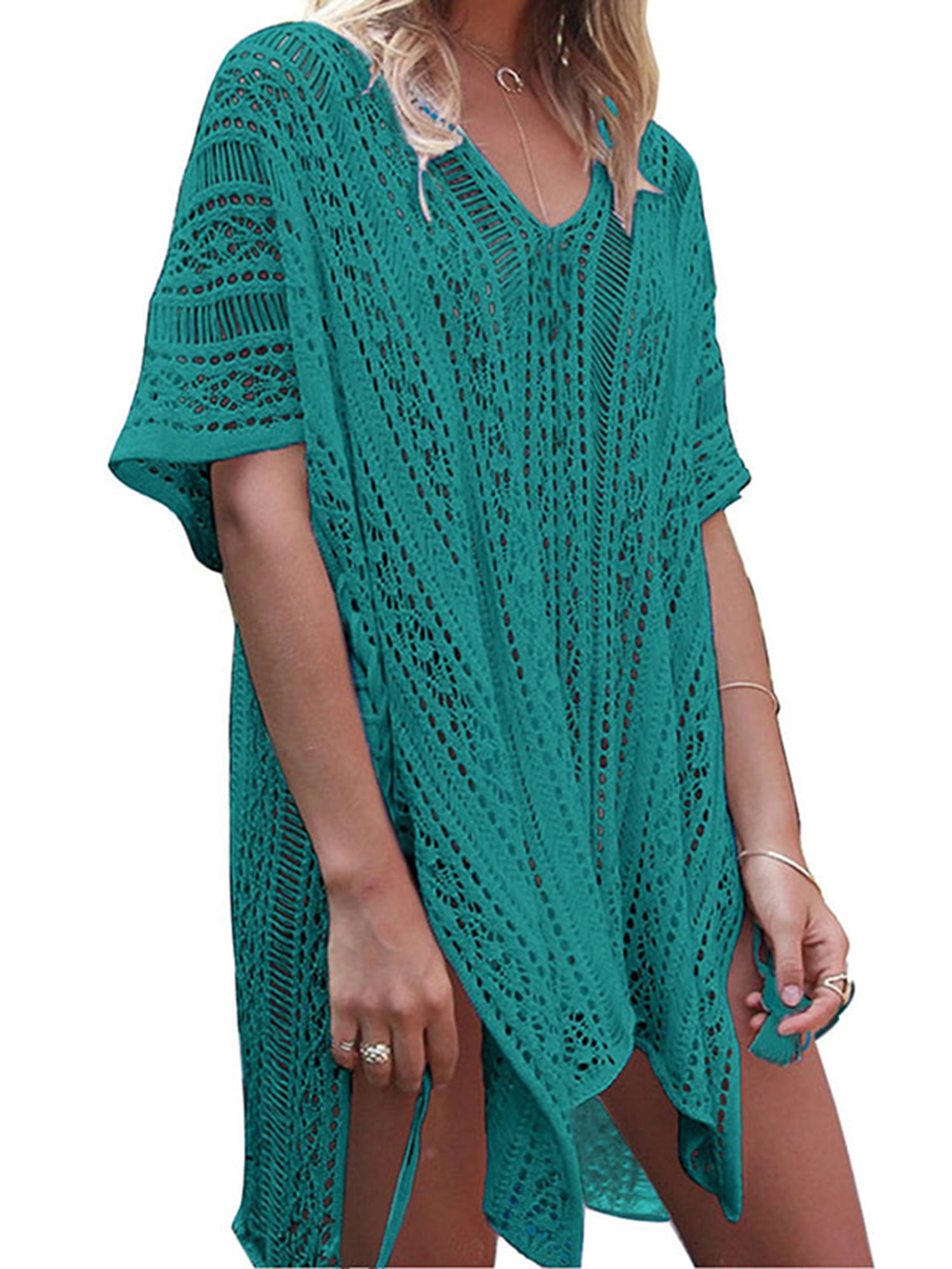 sweater swim cover up