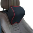 thumbnail image 1 of Car Neck Pillow, Softness Car Headrest Pillow For Driving With Adjustable Strap, 100% Memory Foam And Breathable Removable Cover, 1 of 4