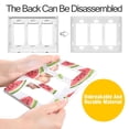 thumbnail image 4 of Yayeee Rocker Switch Wall Plate 1-Gang 4.6"x2.9" Home Decorative Outlet Cover, Cartoon Watermelon, 4 of 6