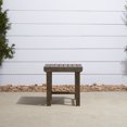 thumbnail image 4 of SOL HOME Outdoor Classic Weather-Resistant Acacia wood End Table, Gray wash, 4 of 6