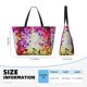 thumbnail image 4 of Easygdp Colorful Tie Dye Stained Glass 3 Bolsa de Viaje de Playa de Gran Capacidad, Bolsa Tote Perfecta para la Playa, Escapadas de Fin de Semana y Viajes, 4 of 7