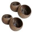 thumbnail image 1 of 4X Puede Verter Vela Cuenco de Cáscara de , Cascara de , Cuenco de Madera de , Cuenco de Decoración Creativa, Cuenco de Almacenamiento, 1 of 5