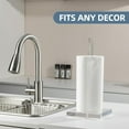 thumbnail image 4 of 1 Pc Transparent Acrylic Paper Towel Stand Holder Freestanding Countertop Kitchen Dispenser, 4 of 6