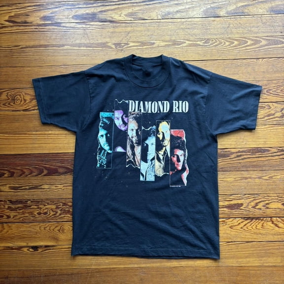 Diamond Rio Gift For Fans Black T-Shirt Cotton All Size