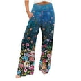 thumbnail image 2 of Azrian Womens Pants,Womens Plus Size Pants Fashion Comfortable Printed High Waist Leisure Trousers Sweatpants Yoga Pant, 2 of 6