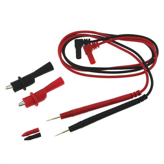Digital Multimeter Alligator Crocodile Test Lead,Clamps Voltage Test Clip Clamps Probes for Multimeter Tester Meter Probe ,Precise Durable