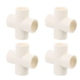 thumbnail image 2 of Shisuyan Pvc Joint White 4Pcs 6.5X6.5Cm, 2 of 8