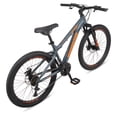 thumbnail image 3 of Mongoose Grafton Mountain Bike, 24-Inch Wheels, 21 Speeds, Gray, 3 of 7