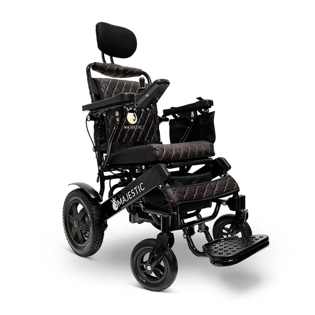 Majestic Fauteuil Roulant Électrique, Fauteuils Roulants Électriques Légers, Seulement 52 Lb, Capacité de 310 Lb