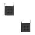 thumbnail image 3 of Advancent Cojines para sillas: lujosos y cómodos diseñados para brindar comodidad Cojines para sillas suaves y cómodos negro 2piezas, 3 of 6