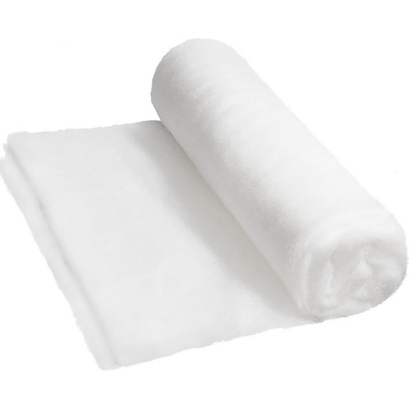 Scmkd Snow Blanket Roll (3*8Ft) Snowy Decoration,Village Display Fiber Artificial Snow for Crafts, DIY Christmas Tree Decoration Artificial Snow Blanket