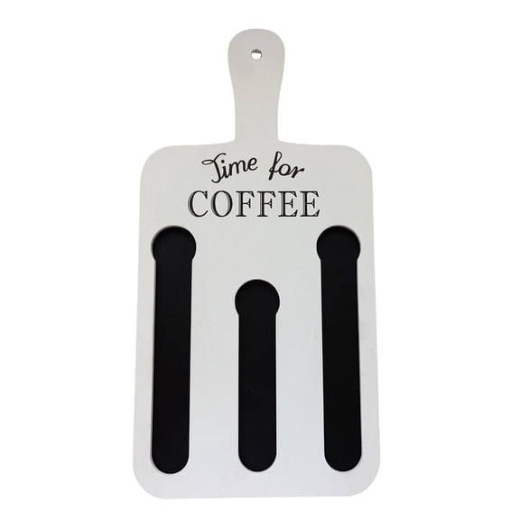 Clearance Food Storage under $10 Cups Holder Cup Coffee Pods Storage Organizer Stand Wooden Coffee Pod Wall Holder Rectangular Coffee Pod Storage Stand With Handle Coffee Pod Rack