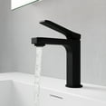 thumbnail image 3 of Swcorp L-AZ900MB Anzzi Single Handle Single Hole Bathroom Faucet with Pop-Up Drain in Matte Black, 3 of 8