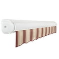 thumbnail image 3 of Awntech Key West Right Motorized Heavy Duty Patio Retractable Awning with Cassette, 3 of 8