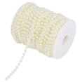 thumbnail image 1 of Pearl Wire Beads Grinding Process Pearl Garland String Abs Imitation Bead For Decorate Wedding Christmas Day, 1 of 8