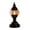 Black, variant on Easter Ceramic Candlestick Holder - Classic White Ceramic Candle Stand for Home Tabletop Decor, Durable Easter Holiday Ornament, Perfect for Easter Candles & Spring Home Decoration, 3*3in, A