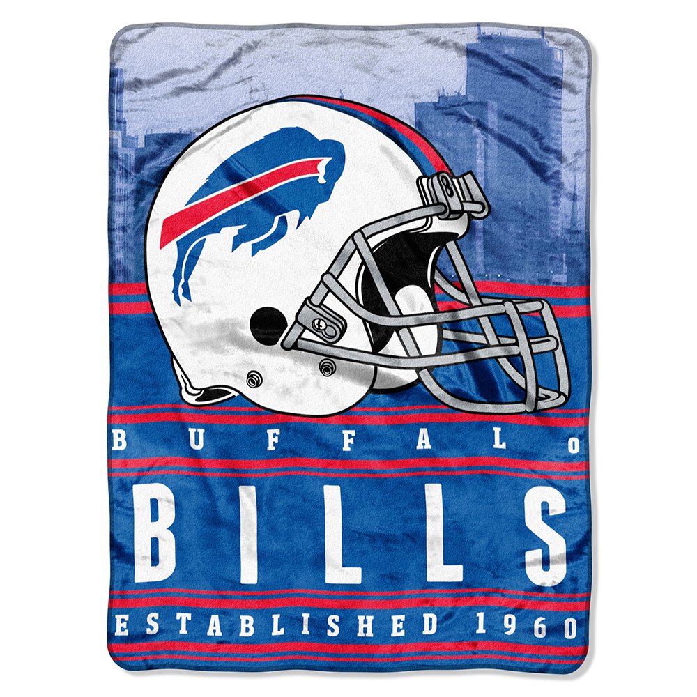 NFL Buffalo Bills "Stacked" 60" x 80" Silk Touch Throw
