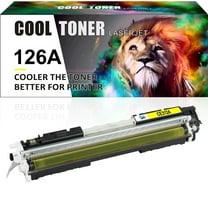 Ink realm 126A Black Cartridge Compatible for HP 126A CE310A CE312A CE313A CE314A LaserJet Pro CP1025 TopShot M275 100 Color MFP M175A M175NW Print Ink | Yellow