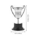 thumbnail image 2 of KAKOWELY 10 Pcs Coupes de Trophée de Récompense Mini Récompenses Trophée Mini Trophée Artisanat Jeu de Fête pour Enfants Modèles de Trophée,3.35x"X1.97"X1.81 Pouces, 2 of 4