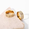 thumbnail image 4 of LYMAYTER Bague Mode pour Femmes - Style Couple, Géométrique, Empilable, 4 of 7