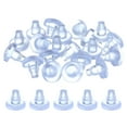 thumbnail image 1 of 30Pack Glass Top Table Bumpers with Stem for 7mm Hole, Clear, 1 of 6