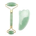 thumbnail image 4 of Soidarity Masajeador de cara natural Guasha Jade Roller Scraper Facial Cuidado de la piel Herramientas Roller Masaje Microniddle Limpiador facial Cuidado masajeadores No. 4 Soidarity CE000492-04B, 4 of 6