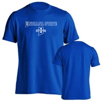Indiana State University Sycamores Classic Arch with Mascot Short Sleeve T-Shirt