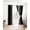 Black, variant on Black White Stripe Blackout Curtains 90 Inches Long for Bedroom, Modern Rustic Vertical Striped Thermal Insulated Room Darkening Black Out Window Curtain Panels Grommet Drapes for Living Room