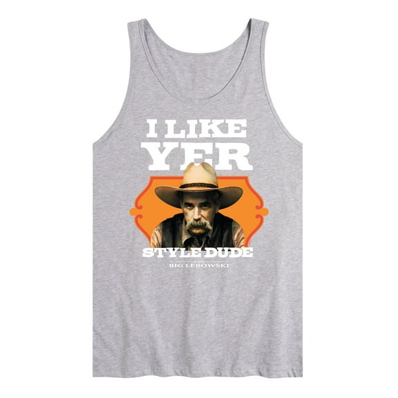 The Big Lebowski - I Like Yer Style Dude - Men's Jersey Tank Top