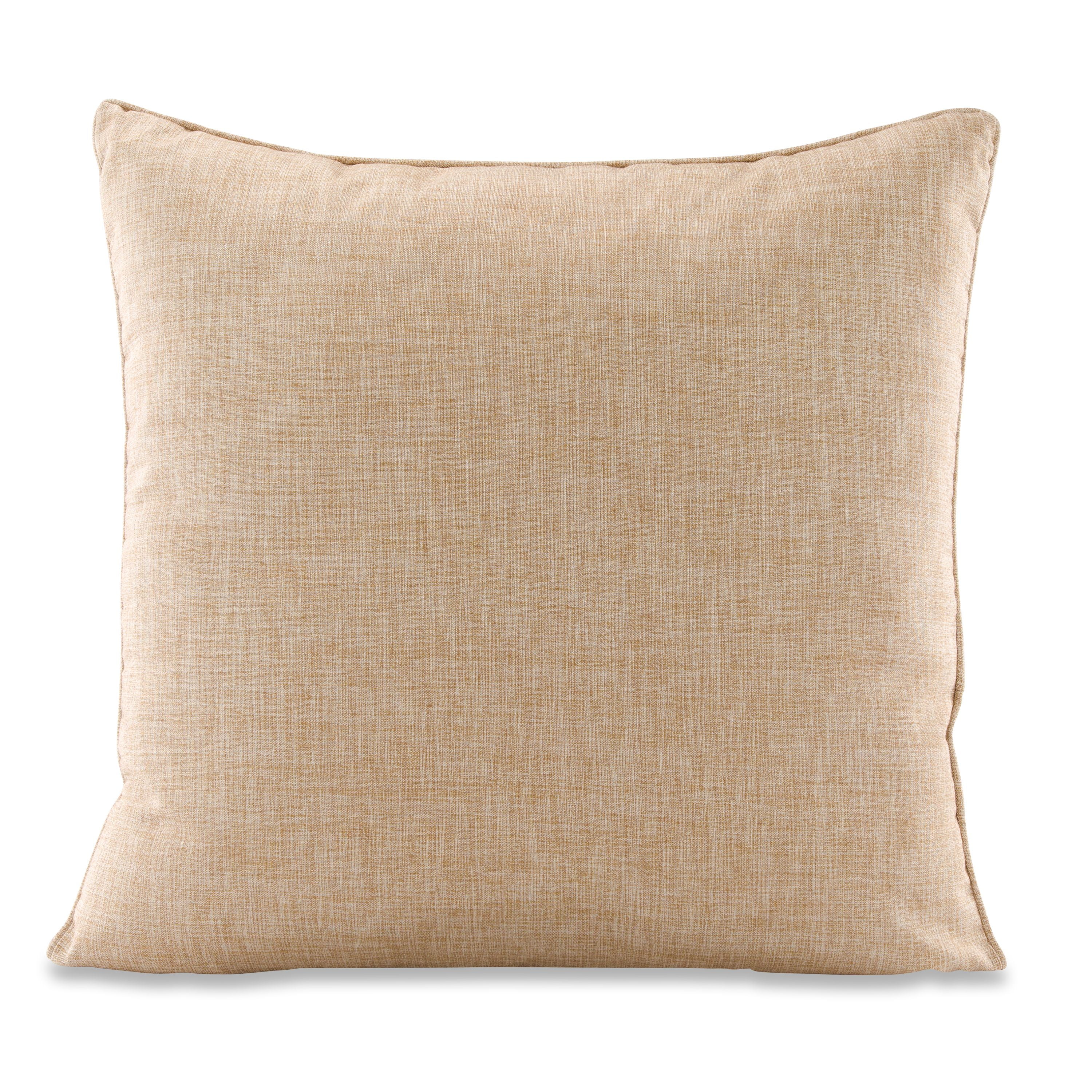 Better Homes & Gardens Woven Tonal Decorative Throw Pillow, 24" x 24